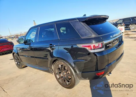 2016 Land Rover Range Rover Sport Hse z USA, uszkodzony, nr VIN SALWR2KF4GA573090